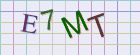 This is a captcha-picture. It is used to prevent mass-access by robots. (see: www.captcha.net)